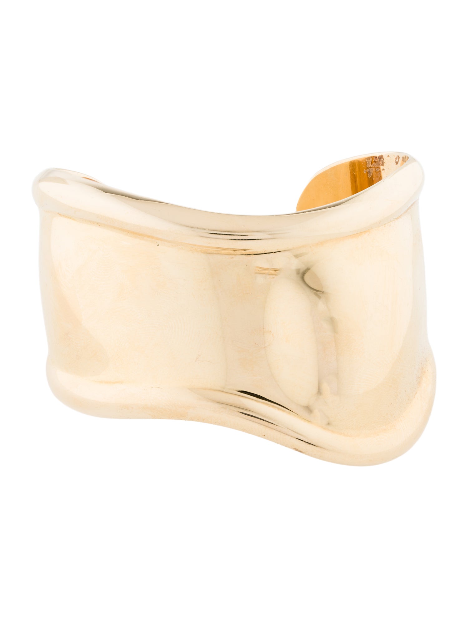 Tiffany & Co. 18K Small Left Bone Cuff Bracelet