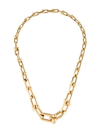 Tiffany & Co. 18K HardWear Graduated Link Necklace
