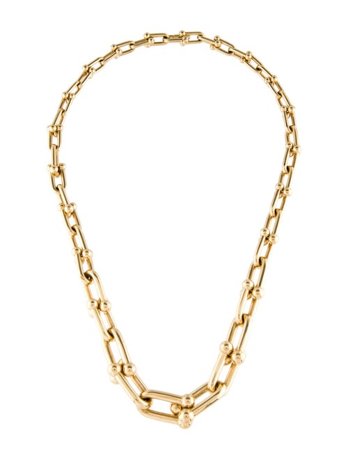 Tiffany & Co. 18K HardWear Graduated Link Necklace