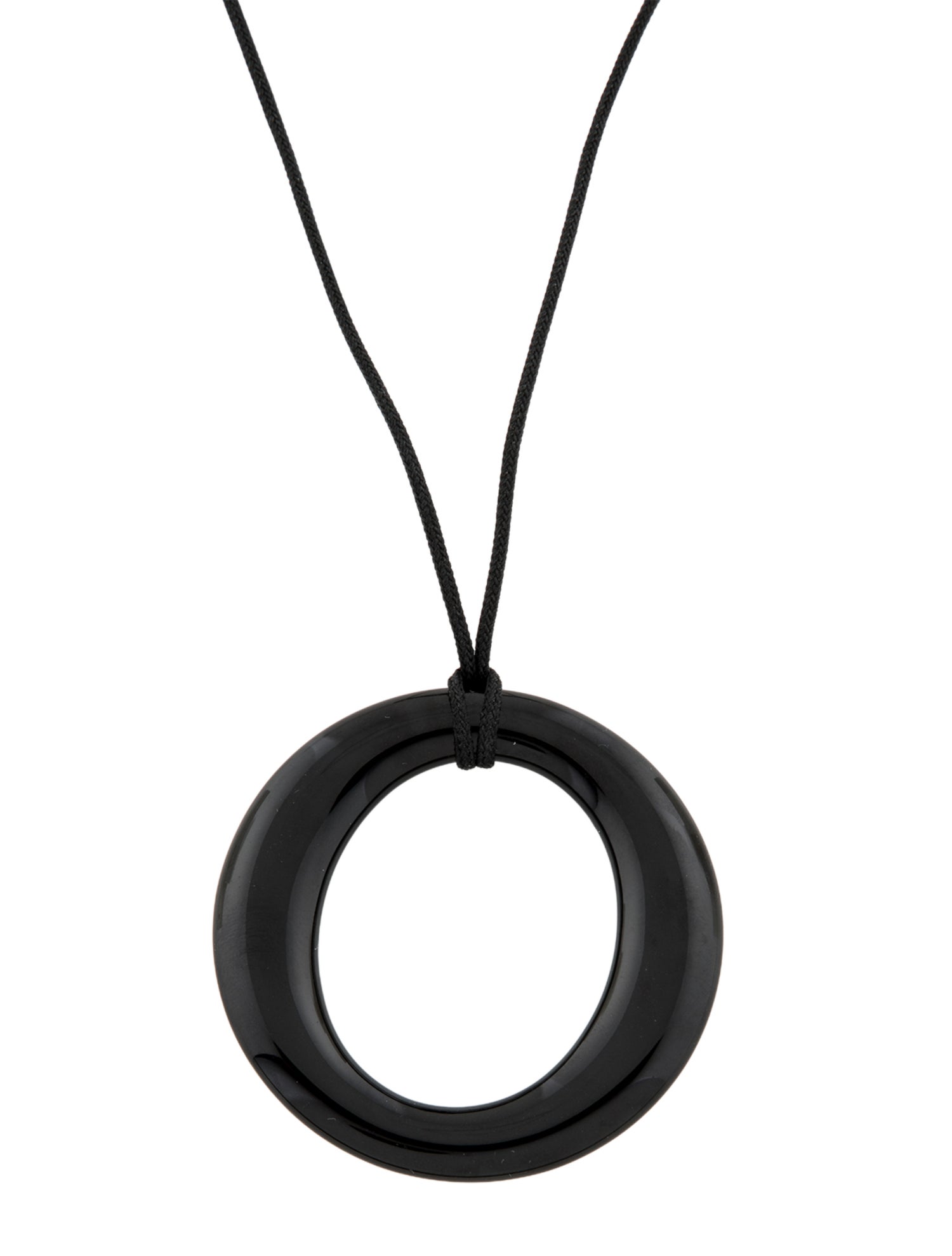 Tiffany & Co. Lacquer Sevillana Pendant Necklace