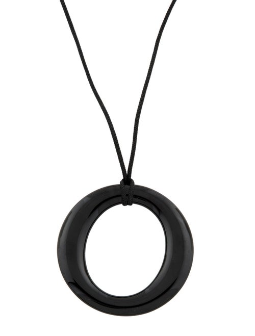 Tiffany & Co. Lacquer Sevillana Pendant Necklace