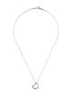 Tiffany & Co. Open Heart Pendant Necklace