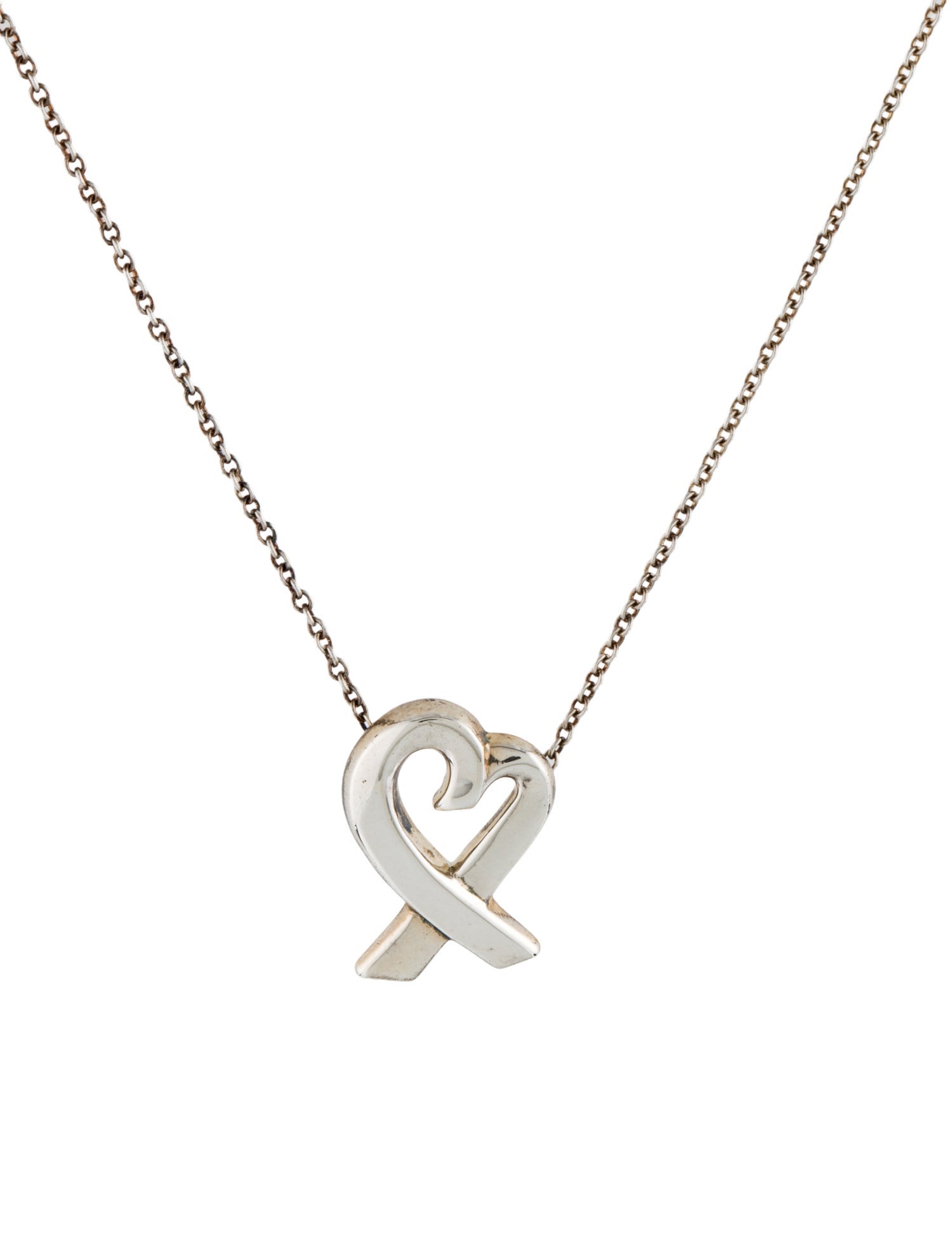 Tiffany & Co. Loving Heart Pendant Necklace