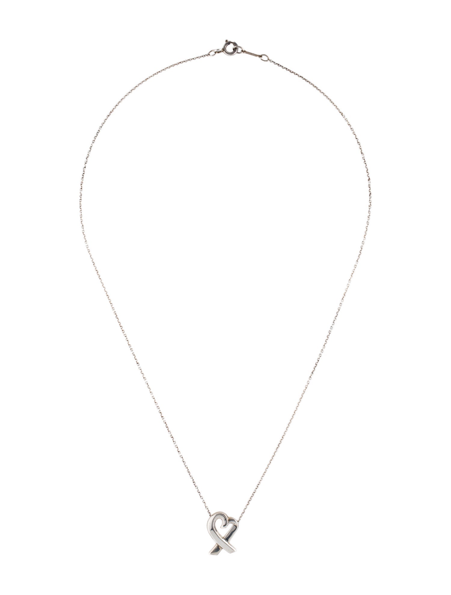 Tiffany & Co. Loving Heart Pendant Necklace