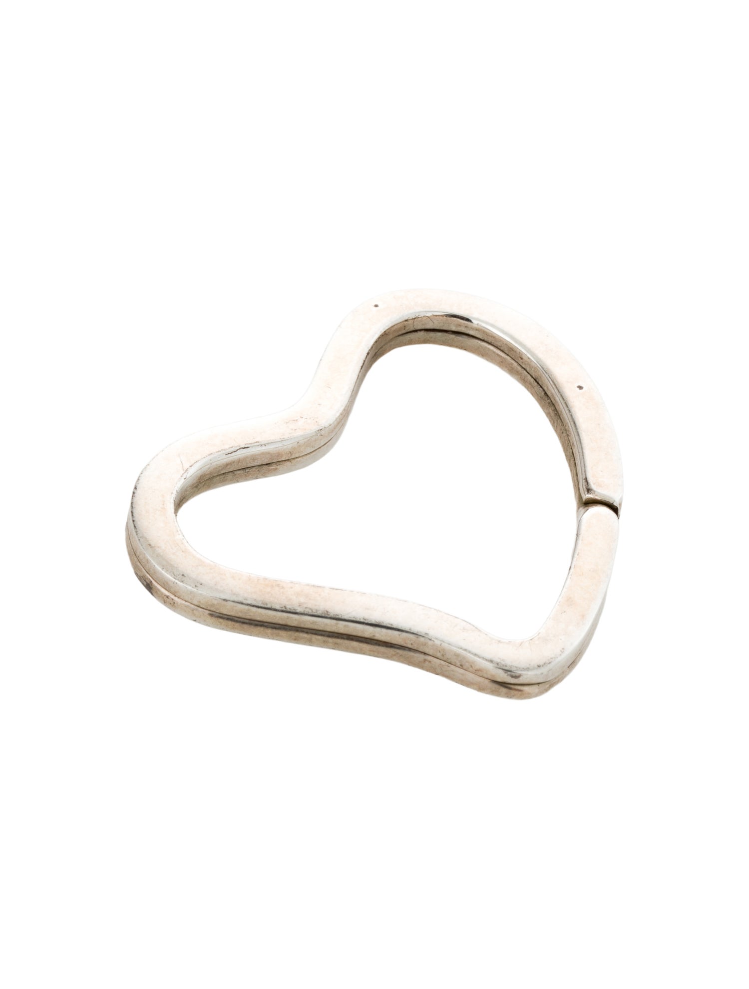 Tiffany & Co. Silver Keychain Ring