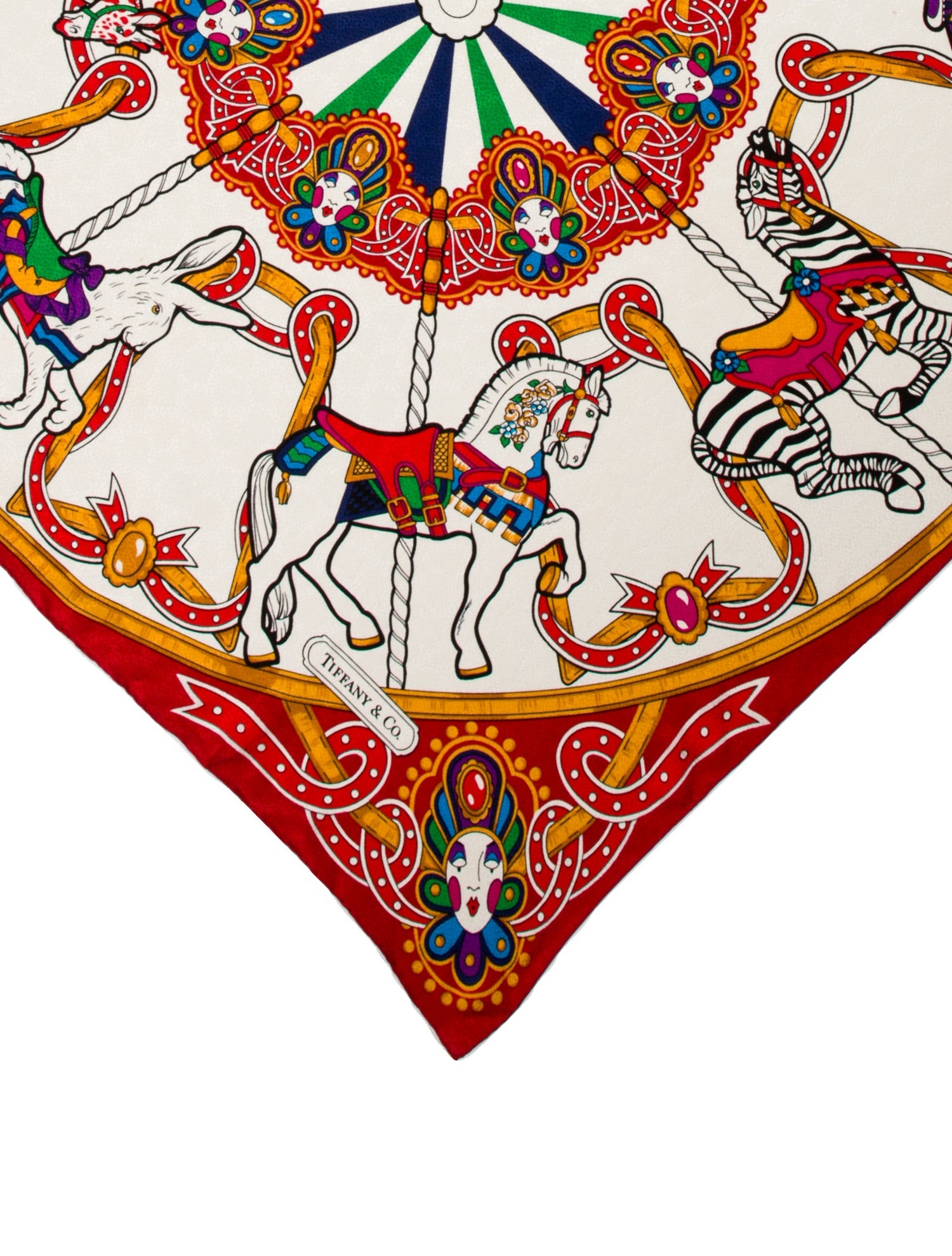 Tiffany & Co. Silk Printed Scarf