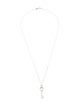 Tiffany & Co. Mini Heart Key Pendant Necklace