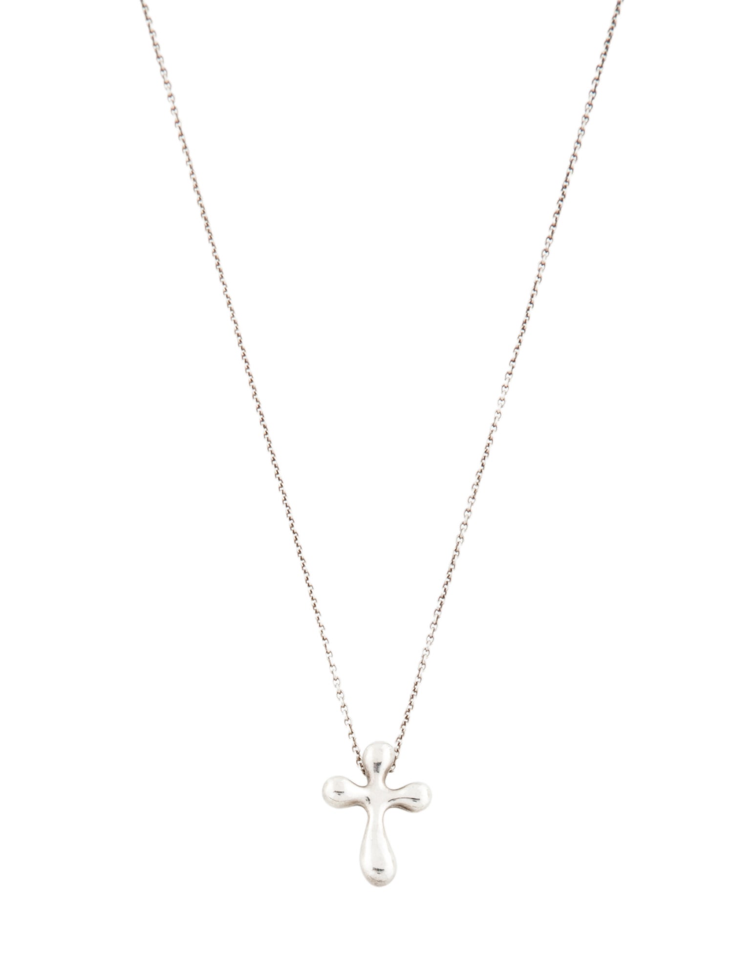 Tiffany & Co. Cross Pendant Necklace