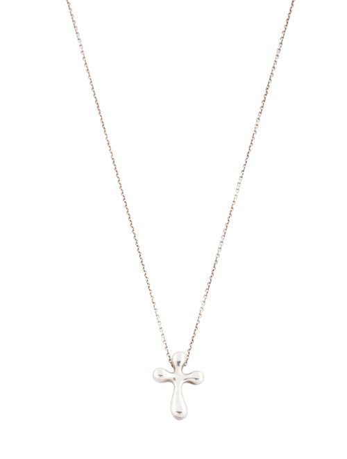 Tiffany & Co. Cross Pendant Necklace