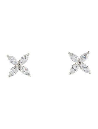 Tiffany & Co. Platinum Diamond Stud Earrings
