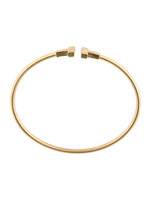 Tiffany & Co. 18K Narrow Wire Cuff Bracelet