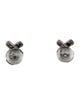 Tiffany & Co. Platinum Diamond X Stud Earrings