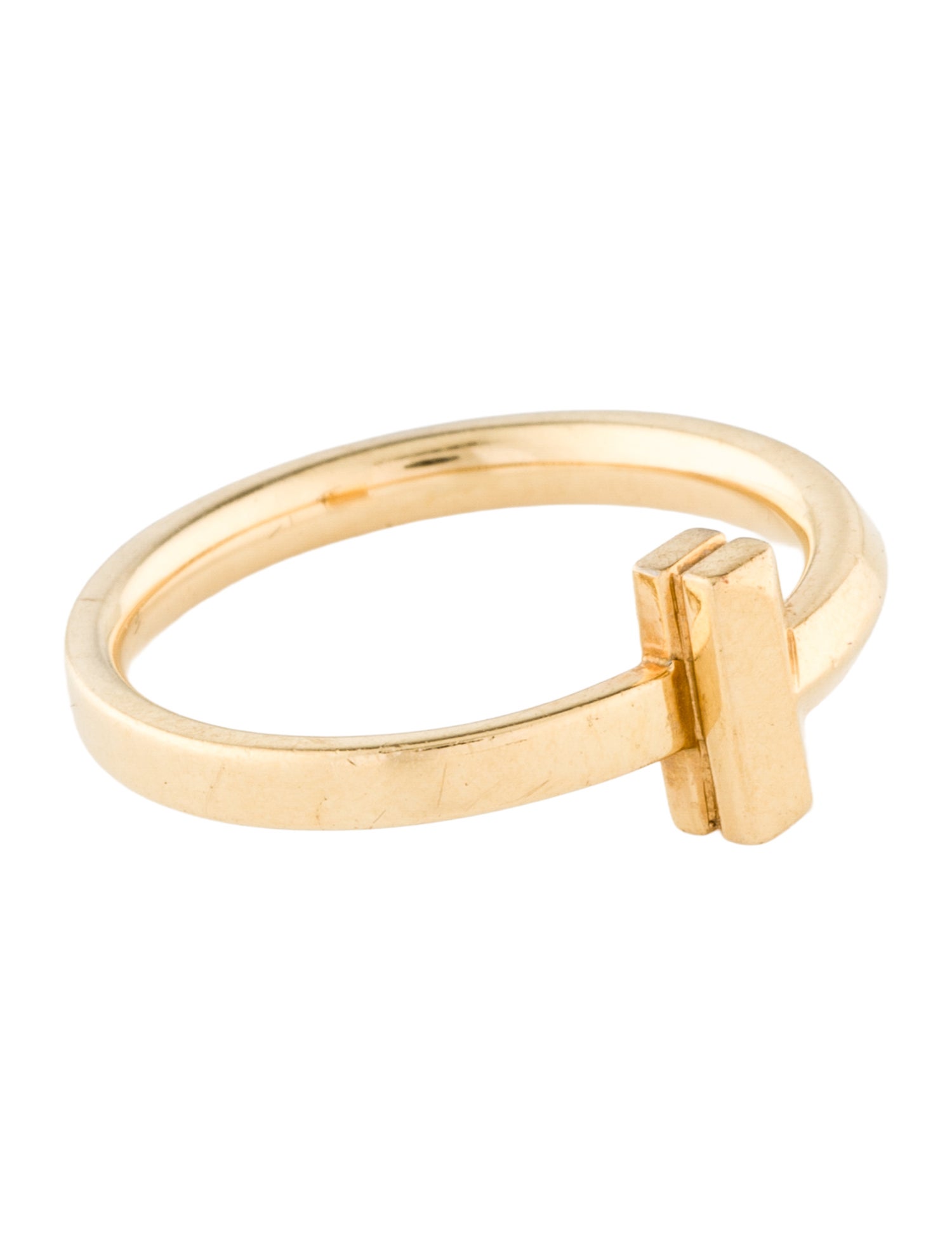 Tiffany & Co. 18K T1 Ring