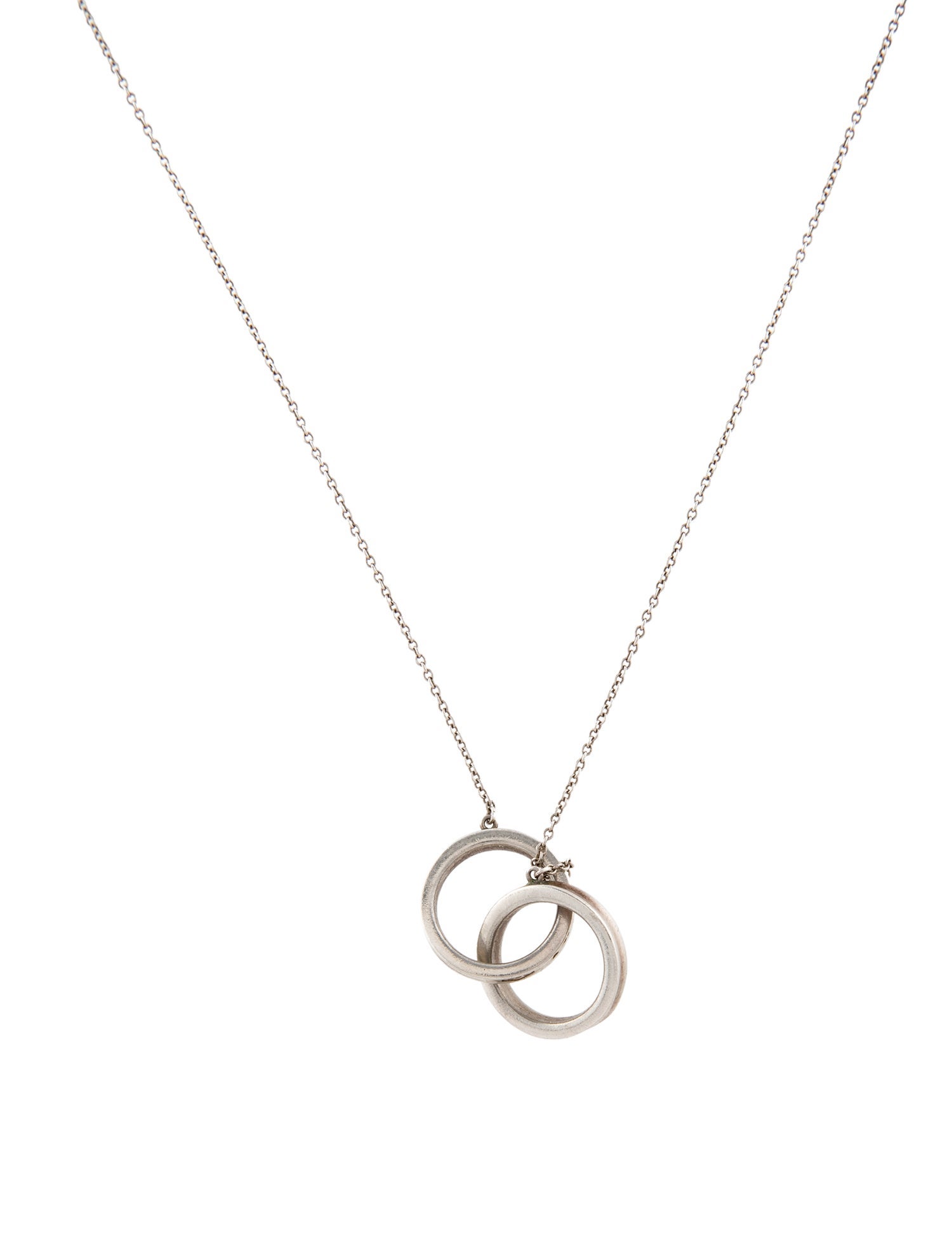 Tiffany & Co. 1837 Interlocking Circles Pendant Necklace