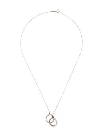 Tiffany & Co. 1837 Interlocking Circles Pendant Necklace