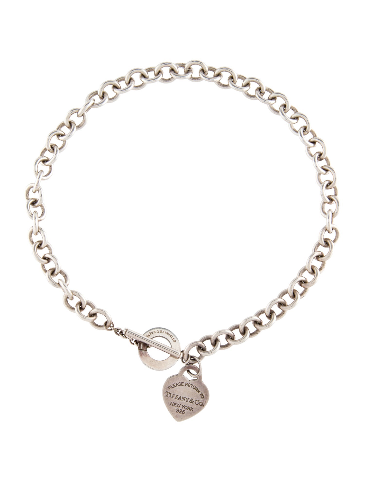 Tiffany & Co. Heart Tag Toggle Necklace
