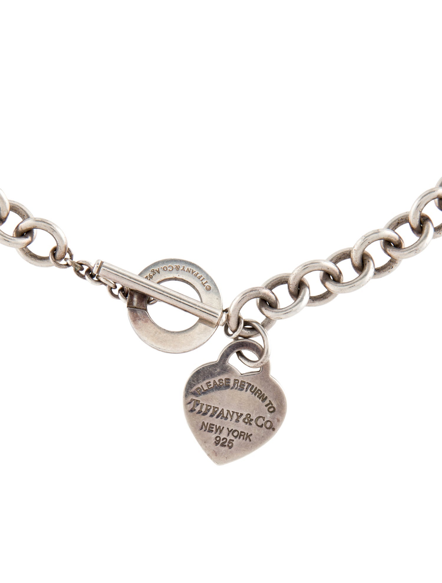 Tiffany & Co. Heart Tag Toggle Necklace