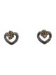 Tiffany & Co. Open Heart Stud Earrings