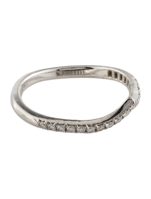 Tiffany & Co. Platinum Diamond Soleste V Ring
