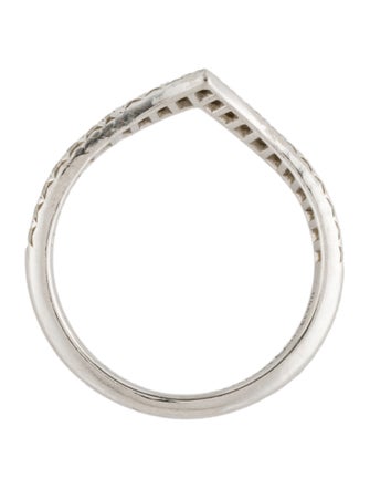 Tiffany & Co. Platinum Diamond Soleste V Ring