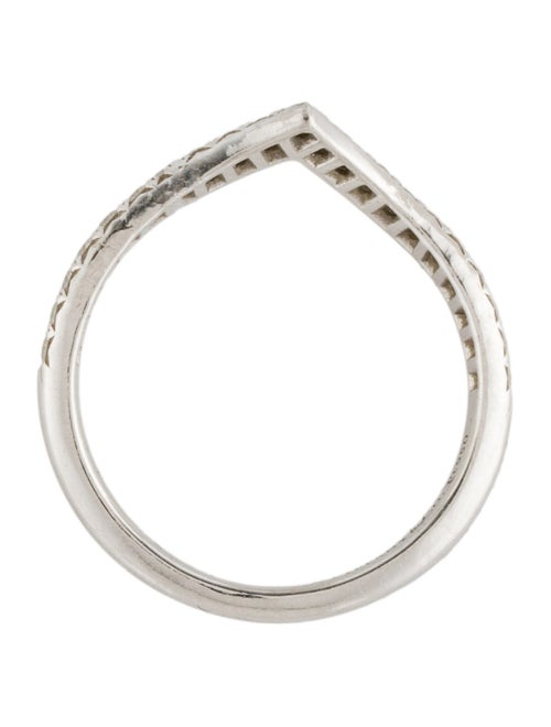 Tiffany & Co. Platinum Diamond Soleste V Ring