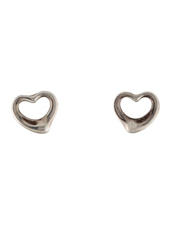 Tiffany & Co. Open Heart Stud Earrings