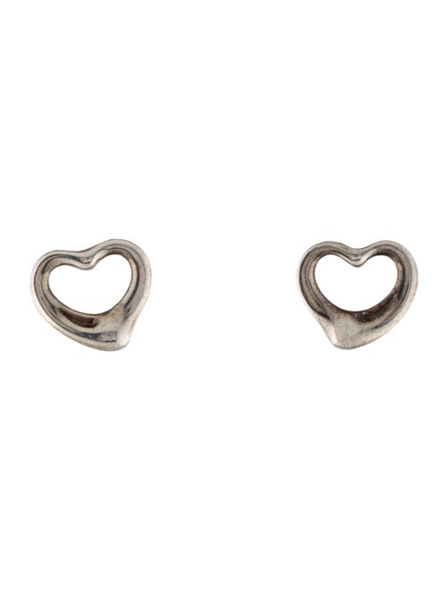 Tiffany & Co. Open Heart Stud Earrings