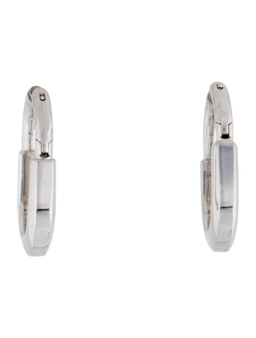 Tiffany & Co. 18K Medium Lock Earrings