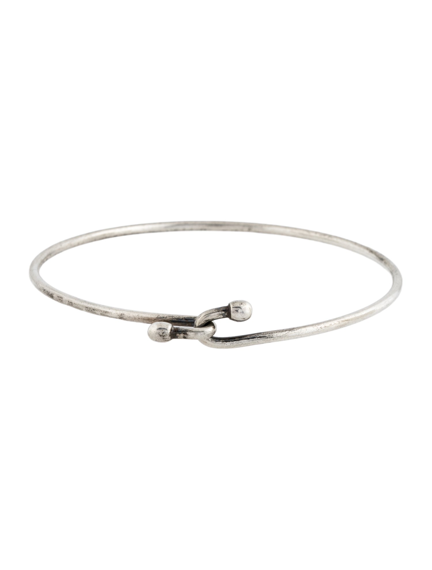 Tiffany & Co. Wire Hook Bangle Bracelet