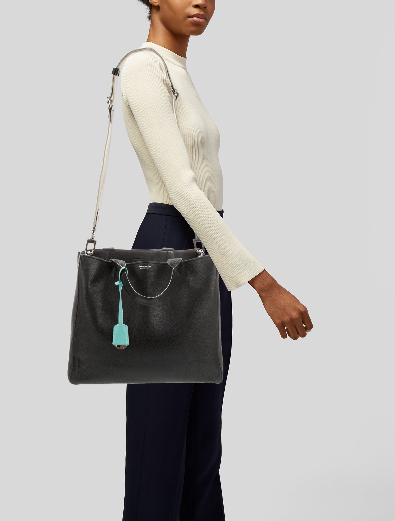 Tiffany & Co. Leather Tote