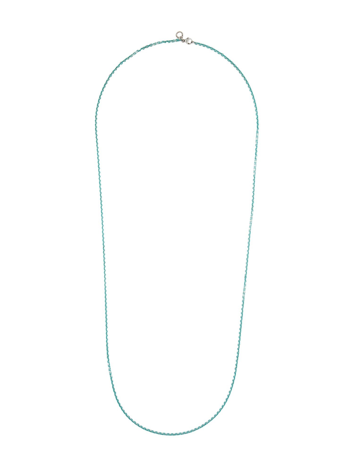 Tiffany & Co. Enamel Coated Sparkle Chain Necklace