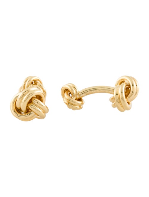 Tiffany & Co. 18K Knot Cufflinks