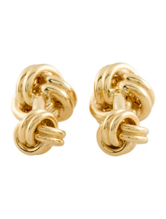 Tiffany & Co. 18K Knot Cufflinks