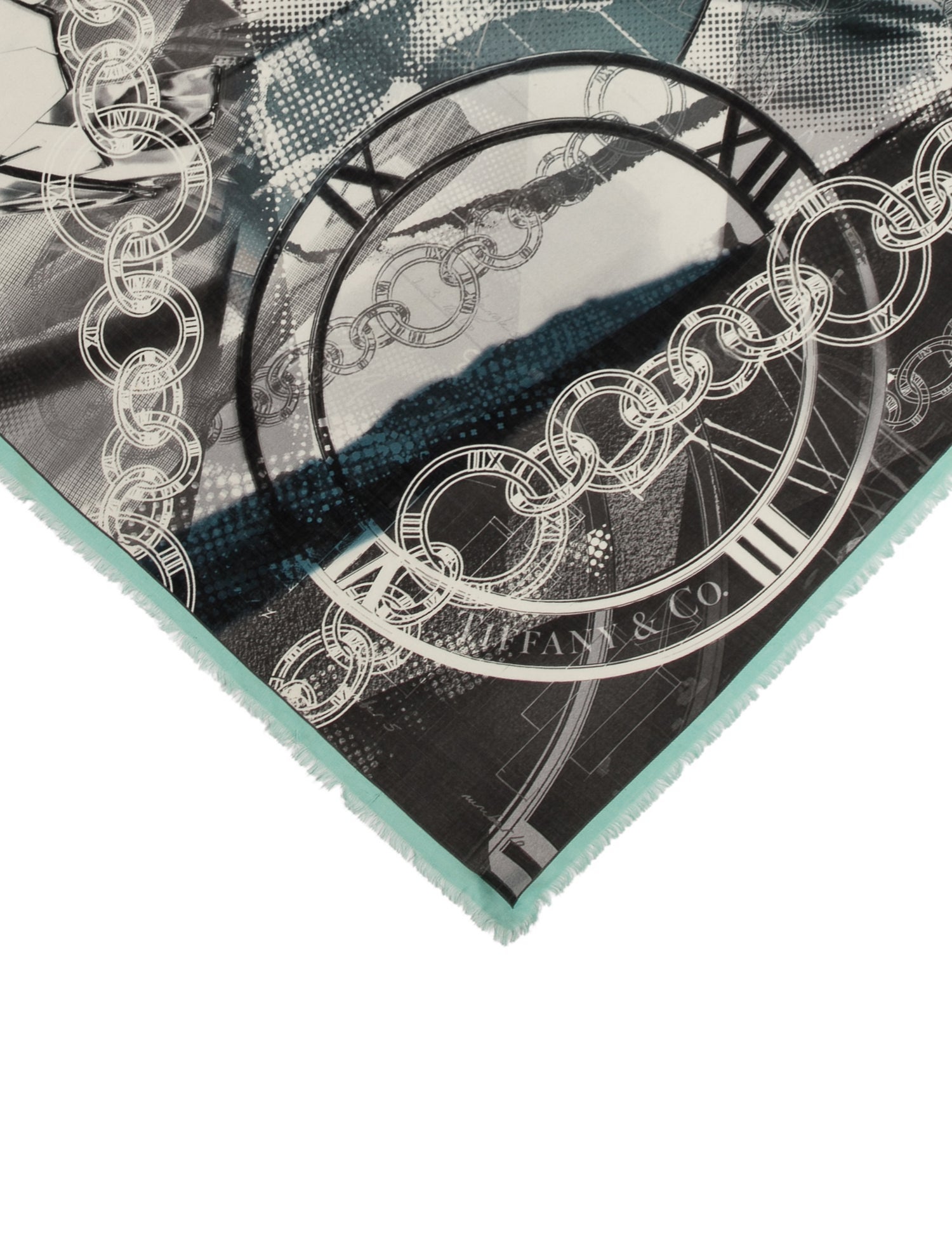 Tiffany & Co. Silk Printed Scarf