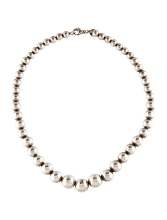 Tiffany & Co. Graduated Ball Necklace