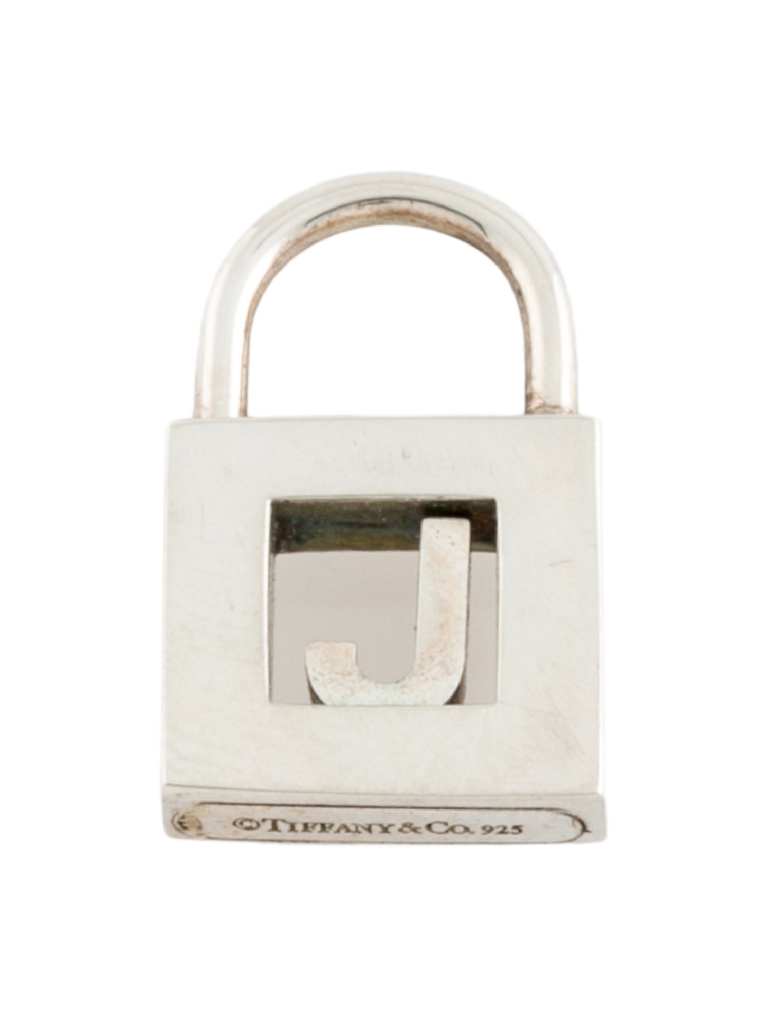 Tiffany & Co. Letter 'J' Lock Charm