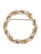 Tiffany & Co. Two-Tone Twisted Rope Circle Wreath Brooch