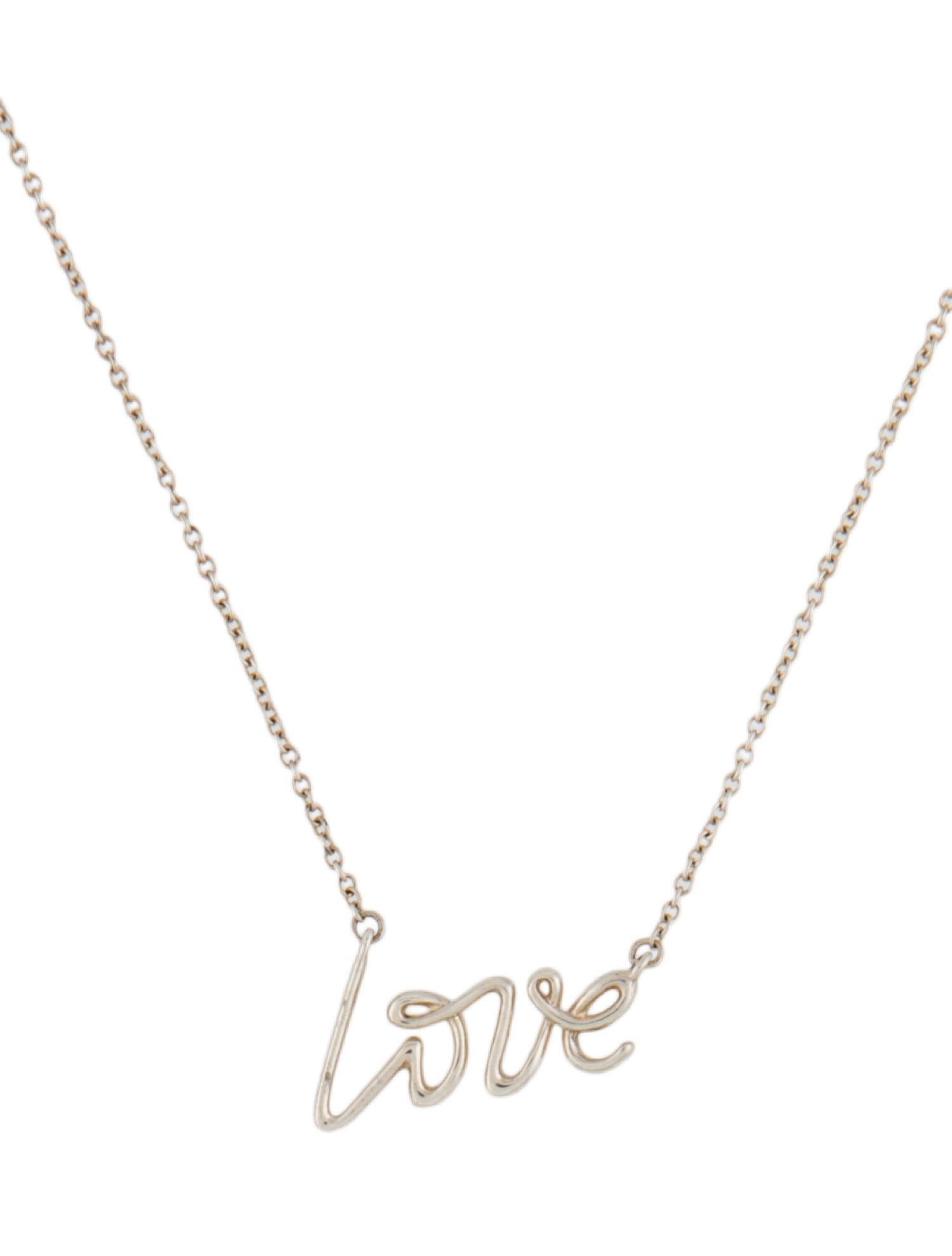 Tiffany & Co. 'LOVE' Pendant Necklace