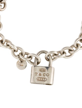 Tiffany & Co. Lock Charm Bracelet