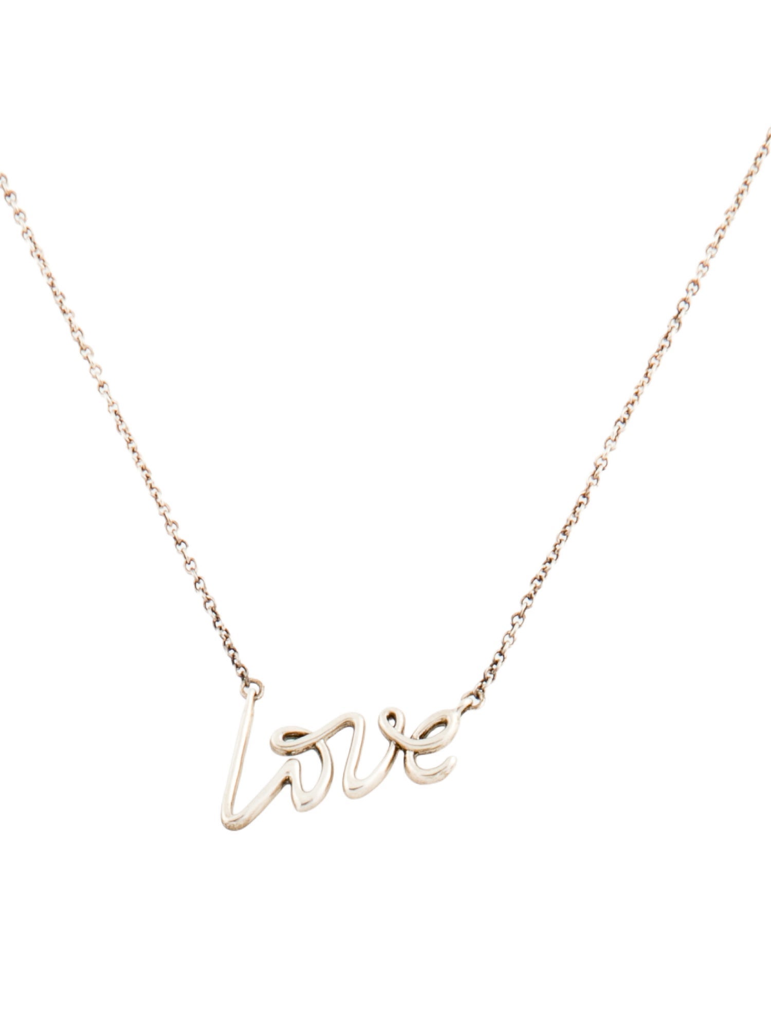 Tiffany & Co. Love Pendant Necklace