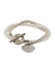 Tiffany & Co. Pearl & Diamond Wrap Bead Bracelet