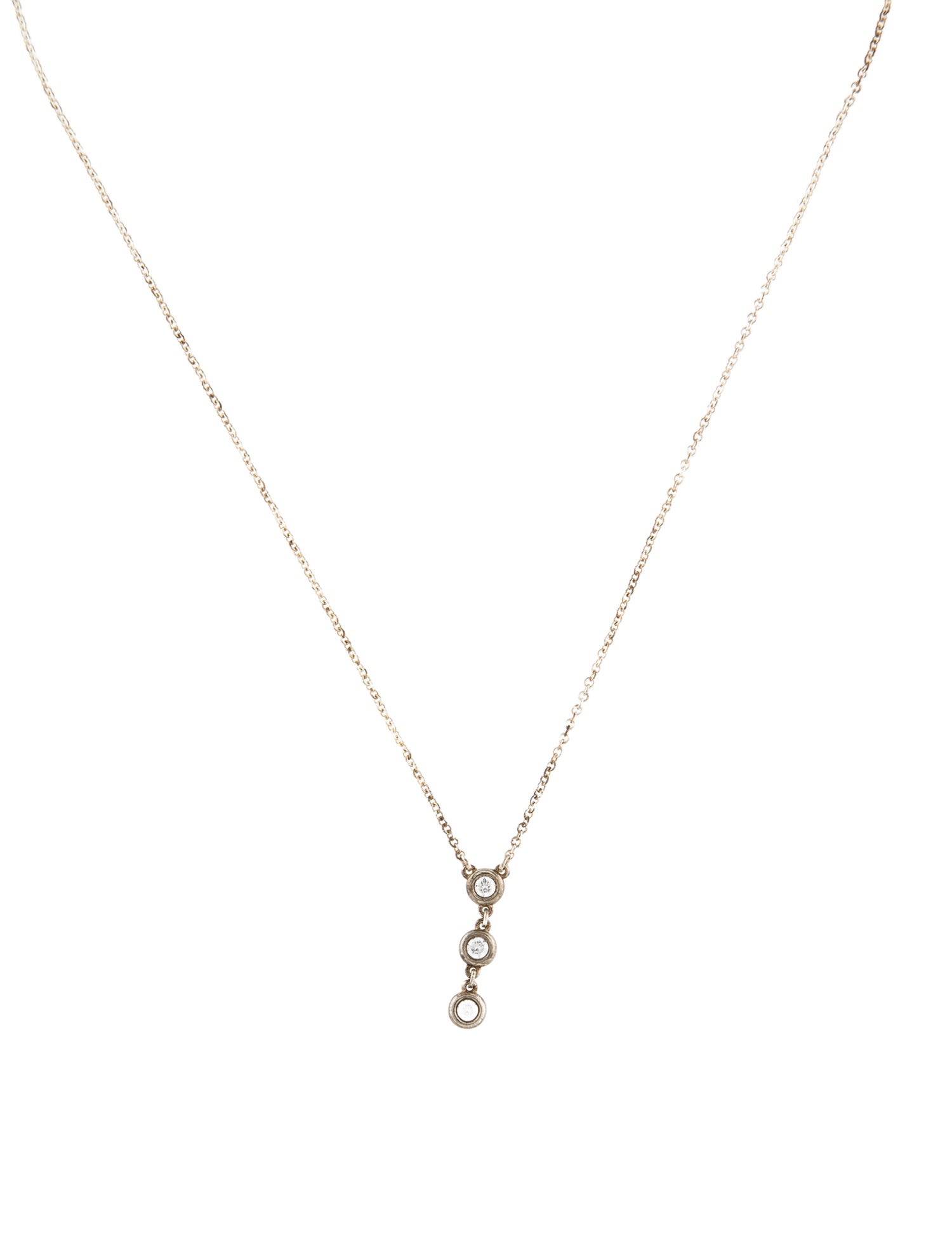 Tiffany & Co. Diamonds By The Yard Pendant Necklace