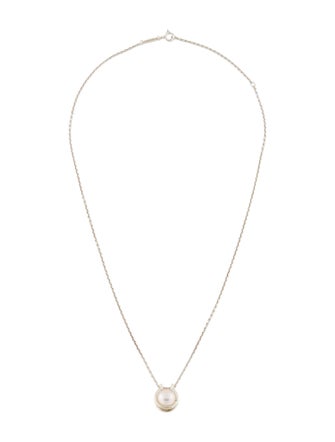 Tiffany & Co. Pearl HardWare Pendant Necklace