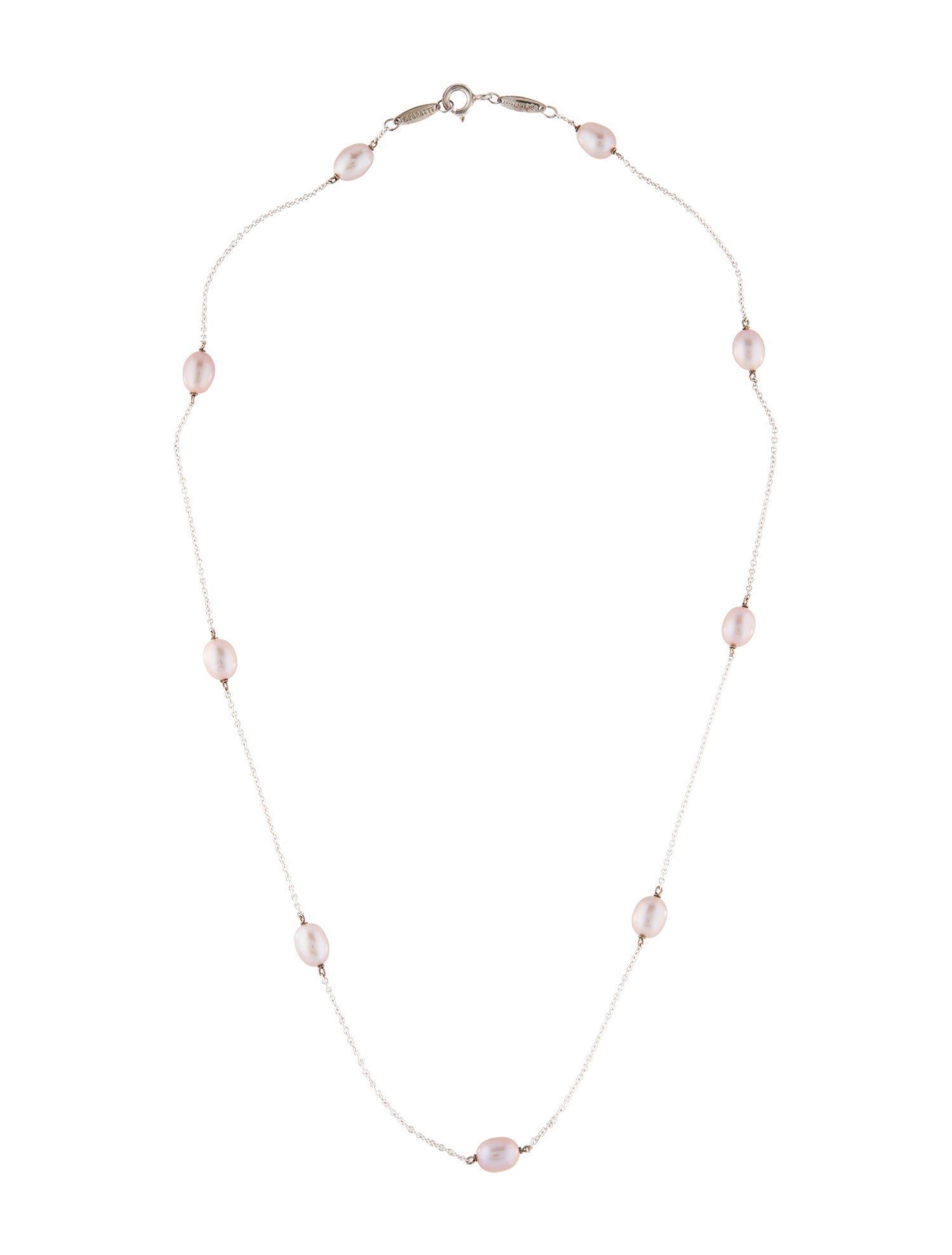 Tiffany & Co. Pearls by the Yard Station Necklace