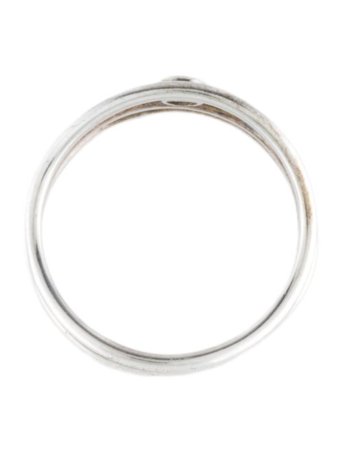 Tiffany & Co. Aquamarine Wave Three-Row Ring