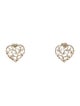 Tiffany & Co. Olive Leaf Heart Earrings
