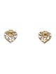 Tiffany & Co. Olive Leaf Heart Earrings
