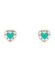 Tiffany & Co. Love Tiffany Blue® Enamel Heart Mini Earrings