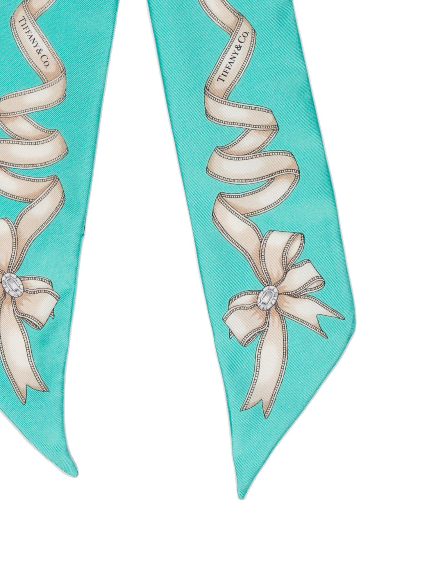 Tiffany & Co. Silk Printed Scarf