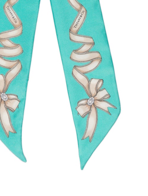 Tiffany & Co. Silk Printed Scarf